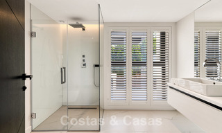 Spectacular modern designer villa for sale, frontline golf in Nueva Andalucia, Marbella 27246 