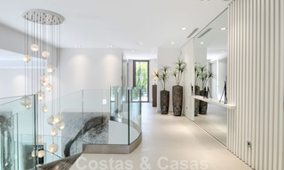 Exclusive new modern villa for sale, directly on the Las Brisas golf course in the Golf Valley of Nueva Andalucia, Marbella 27476 