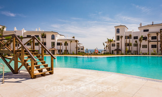 New modern apartments with many facilities and panoramic sea views for sale near Estepona town 27903 