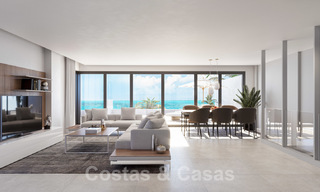 New modern apartments with many facilities and panoramic sea views for sale near Estepona town 27906 