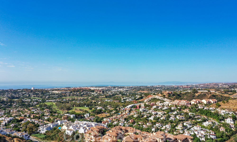 Exquisite new modern villa with magnificent panoramic sea views for sale, Nueva Andalucia, Marbella 28078