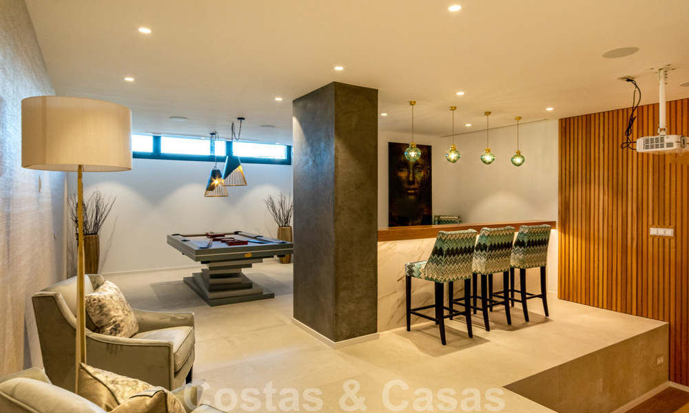 Exquisite new modern villa with magnificent panoramic sea views for sale, Nueva Andalucia, Marbella 28088