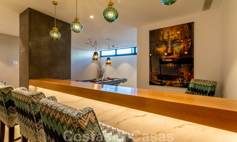 Exquisite new modern villa with magnificent panoramic sea views for sale, Nueva Andalucia, Marbella 28089