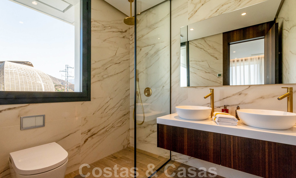 Exquisite new modern villa with magnificent panoramic sea views for sale, Nueva Andalucia, Marbella 28099