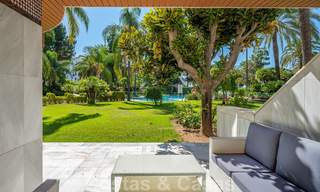 Renovated flat for sale in the iconic first line beach complex Gray D'Albion in Puerto Banus, Marbella 28391 