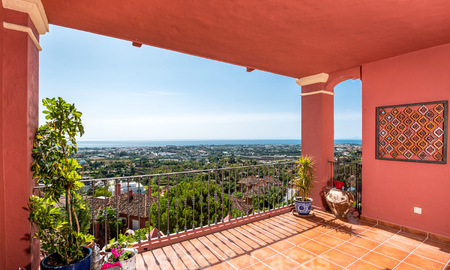 Ready to move in, spacious flat with panoramic views of the coast and the sea in Benahavis - Marbella 28478