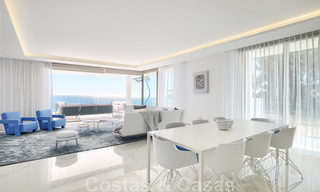 Private resale! Brand new on the market. Ultra deluxe avant garde beach front apartment for sale in an exclusive complex on the New Golden Mile, Marbella - Estepona 28694 