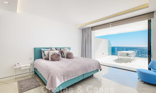 Private resale! Brand new on the market. Ultra deluxe avant garde beach front apartment for sale in an exclusive complex on the New Golden Mile, Marbella - Estepona 28708 