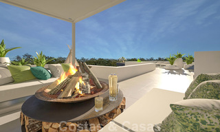 Plot + project for a modern new build villa for sale close to the beach in East Marbella 28608 