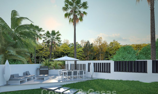 Modern new build villa for sale close to the beach in East Marbella 28611 