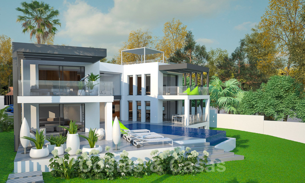 Modern new build villa for sale close to the beach in East Marbella 28612