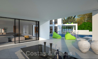 Modern new build villa for sale close to the beach in East Marbella 28614 