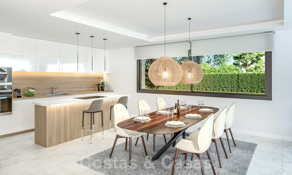 New innovative luxury villa in modern style for sale, beachside Elviria, Marbella 28634