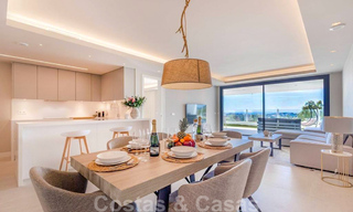 Spacious modern 3-bedroom luxury flat for sale with sea views and ready to move in, Nueva Andalucia, Marbella 28915 