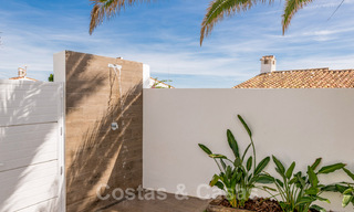 For sale, move-in ready, fully renovated beachfront villa with sea view in Estepona West 28891 