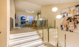 For sale, move-in ready, fully renovated beachfront villa with sea view in Estepona West 28899 
