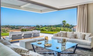 Spacious newly built apartments for sale with private pool in a gated resort in Benahavis - Marbella 29059 