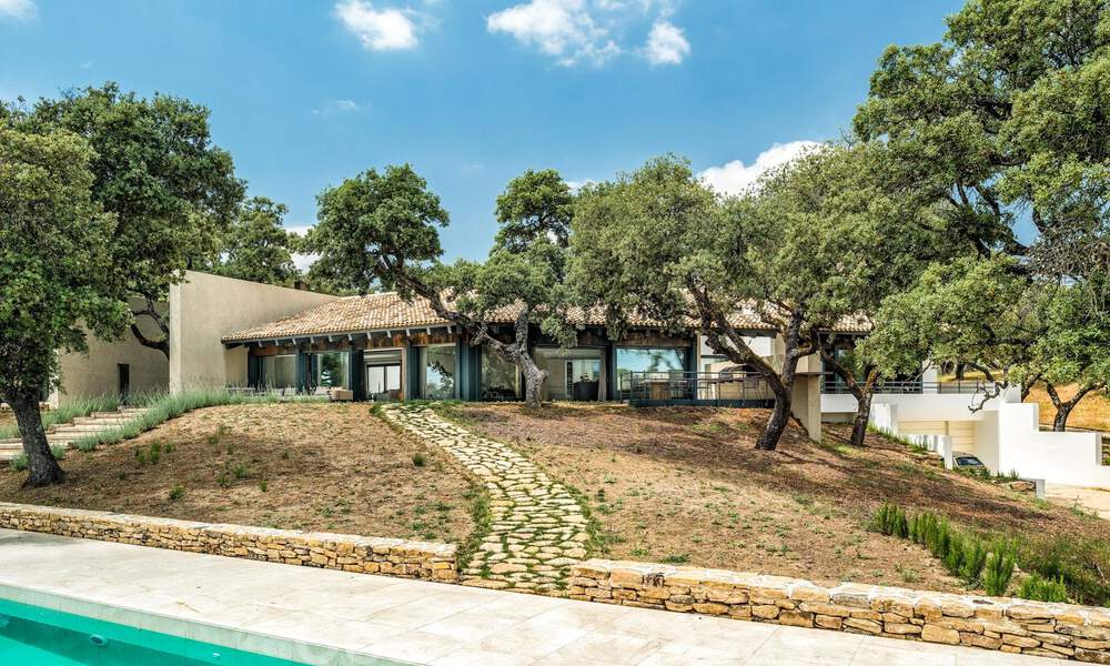 Vineyard – country estate with a modern style villa for sale near Ronda in Andalusia 29137
