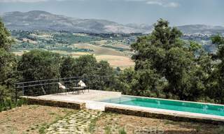 Vineyard – country estate with a modern style villa for sale near Ronda in Andalusia 29141 