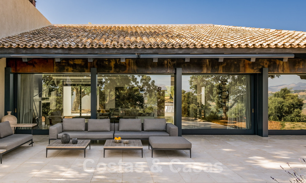 Vineyard – country estate with a modern style villa for sale near Ronda in Andalusia 29155