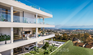 Luxurious modern apartments with panoramic sea views for sale in Benahavis - Marbella 29185 