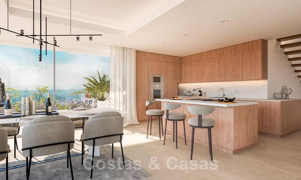 Luxurious modern apartments with panoramic sea views for sale in Benahavis - Marbella 29189
