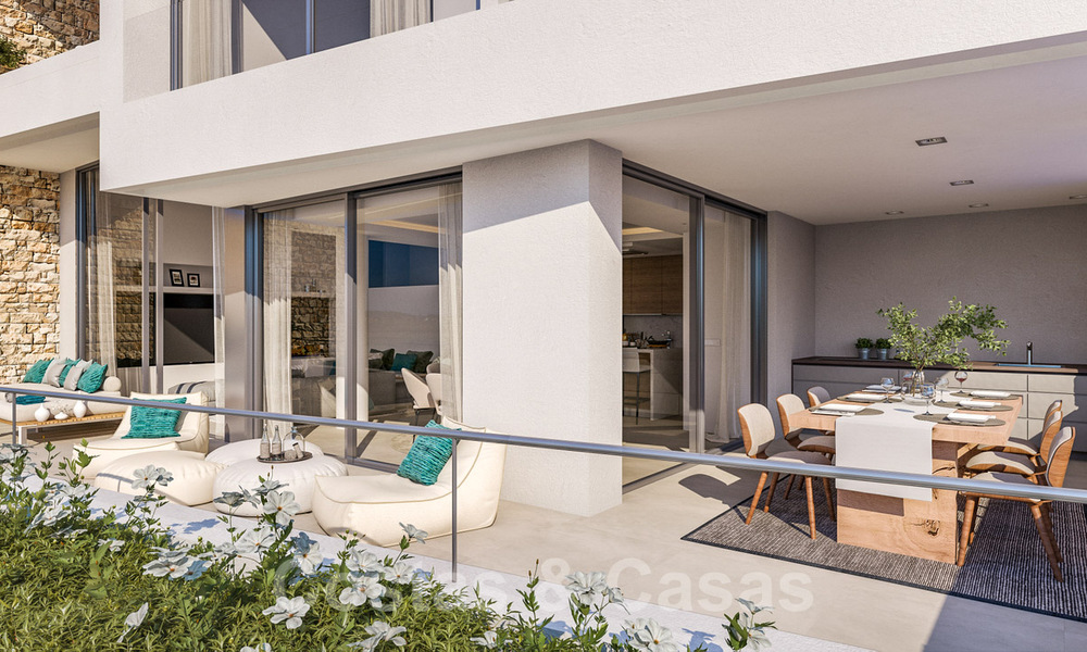 Luxurious modern apartments with panoramic sea views for sale in Benahavis - Marbella 29192