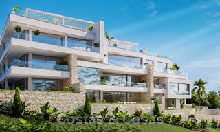 Luxurious modern apartments with panoramic sea views for sale in Benahavis - Marbella 29193 