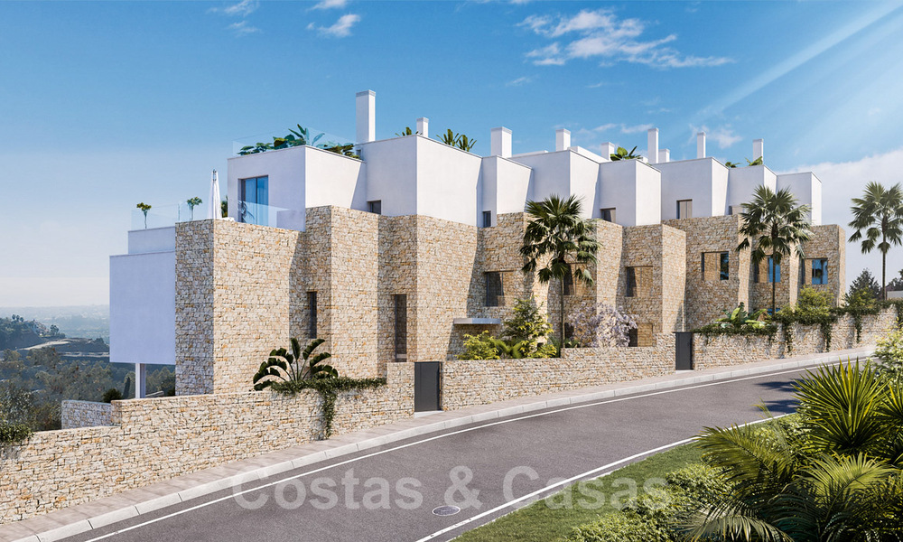 Luxurious modern apartments with panoramic sea views for sale in Benahavis - Marbella 29198