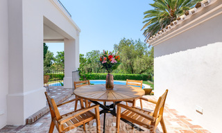 For sale, frontline golf villa, tastefully renovated in sought after, quiet neighbourhood in Guadalmina - Marbella 29213 