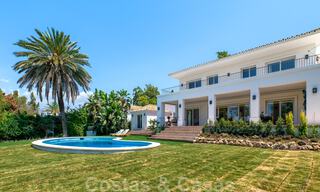 For sale, frontline golf villa, tastefully renovated in sought after, quiet neighbourhood in Guadalmina - Marbella 29217 