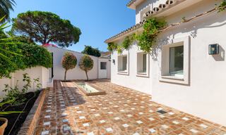 For sale, frontline golf villa, tastefully renovated in sought after, quiet neighbourhood in Guadalmina - Marbella 29227 