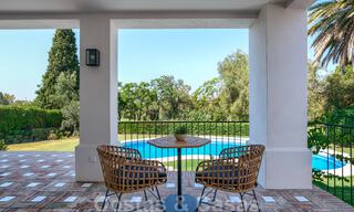 For sale, frontline golf villa, tastefully renovated in sought after, quiet neighbourhood in Guadalmina - Marbella 29241 