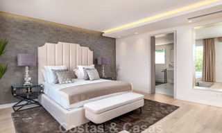 For sale, frontline golf villa, tastefully renovated in sought after, quiet neighbourhood in Guadalmina - Marbella 29247 