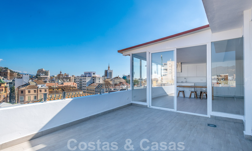 One of the best penthouses for sale in Malaga centre with panoramic view and walking distance to everything 29357
