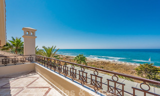 Exclusive first line beach penthouse for sale in Los Monteros, Marbella 29579 