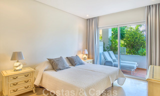 Spacious luxury corner apartment for sale in frontline beach complex within walking distance of Estepona centre 29685 