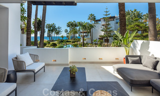 Luxurious fully renovated apartment with stunning sea views for sale in Puente Romano - Golden Mile, Marbella 29903 