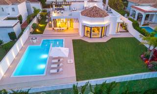 Elegantly renovated villa in Aloha, Nueva Andalucia, Marbella. First line golf on an elevated position with beautiful views. 29953 