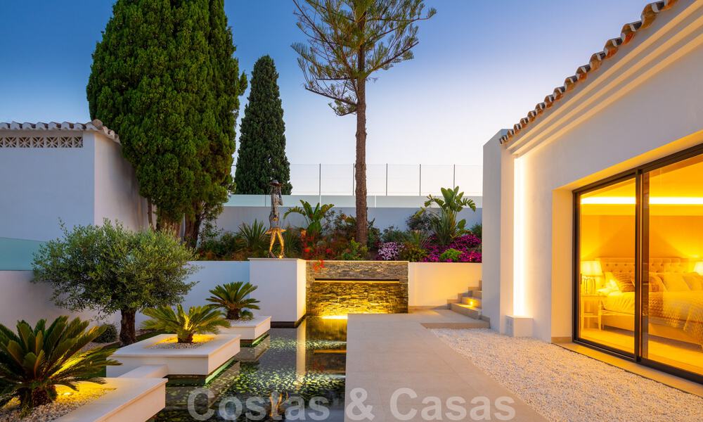 Elegantly renovated villa in Aloha, Nueva Andalucia, Marbella. First line golf on an elevated position with beautiful views. 29957