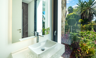 Spacious new modern beachside luxury villa for sale near the golf course in Marbella - Estepona 30151 