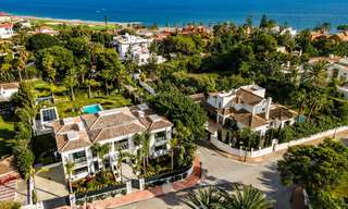 Spacious new modern beachside luxury villa for sale near the golf course in Marbella - Estepona 30158 