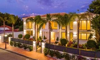 Spacious new modern beachside luxury villa for sale near the golf course in Marbella - Estepona 30176 