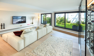 Elegantly renovated frontline golf villa for sale in the heart of the Golf Valley in Nueva Andalucia, Marbella 30032 