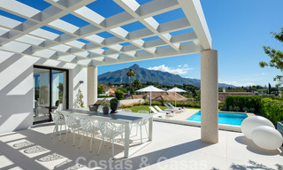 Stylish renovated villa for sale with beautiful views of the mountain range in Nueva Andalucia - Marbella, walking distance to amenities 30287 