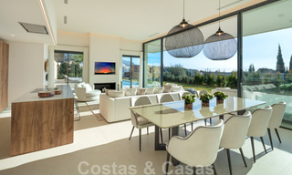 Last villa! Contemporary modern newly built villa with sea views for sale in Nueva Andalucia, Marbella 30325 
