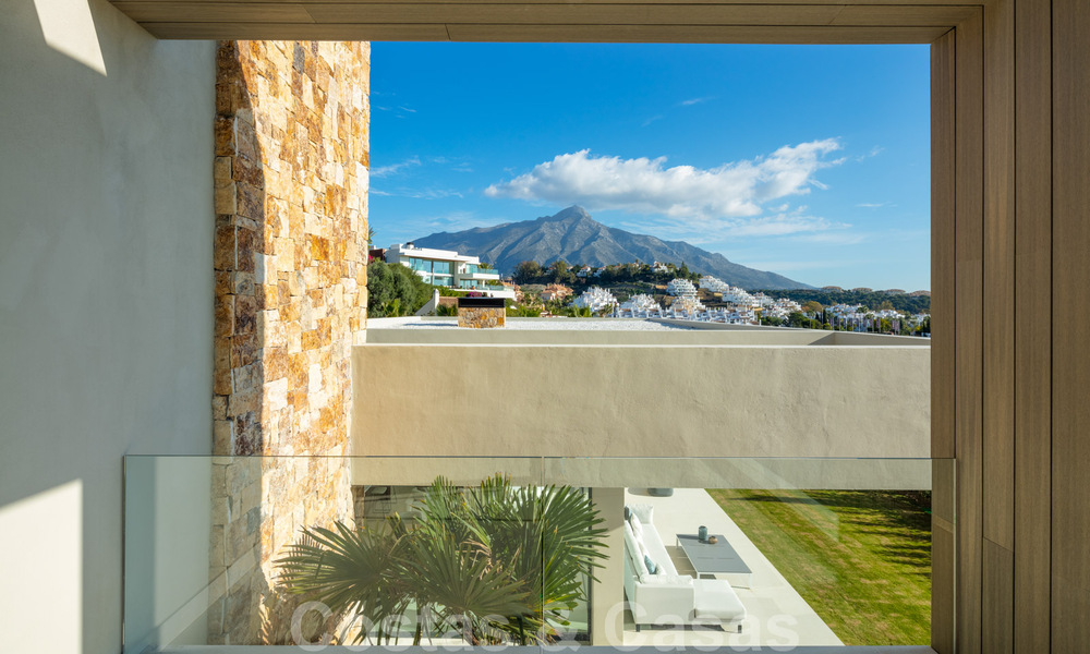 Last villa! Contemporary modern newly built villa with sea views for sale in Nueva Andalucia, Marbella 30332