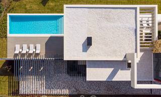 Last villa! Contemporary modern newly built villa with sea views for sale in Nueva Andalucia, Marbella 30338 