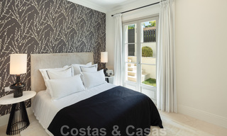 2 Elegant top quality new luxury villas for sale in a classic and Provencal style above the Golden Mile in Marbella 30465 