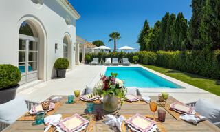 2 Elegant top quality new luxury villas for sale in a classic and Provencal style above the Golden Mile in Marbella 30478 
